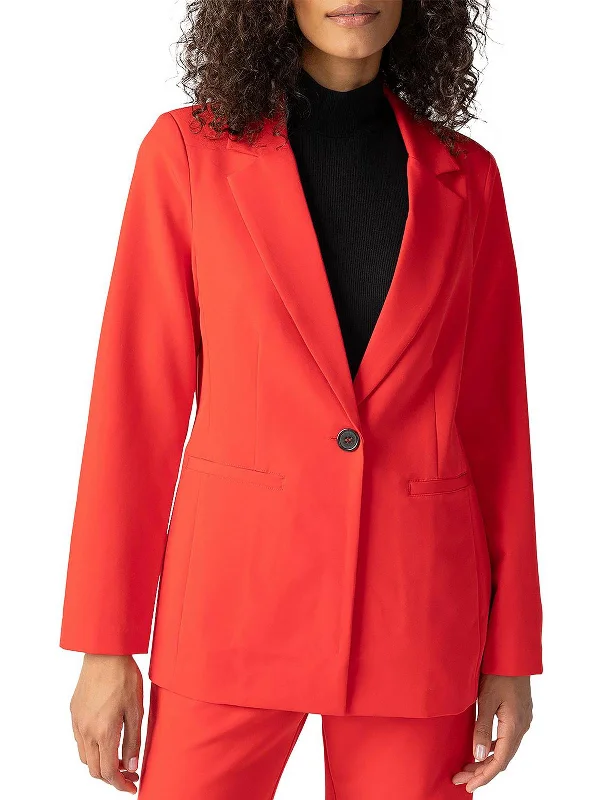 Bryce Womens Suit Separate Office One-Button Blazer