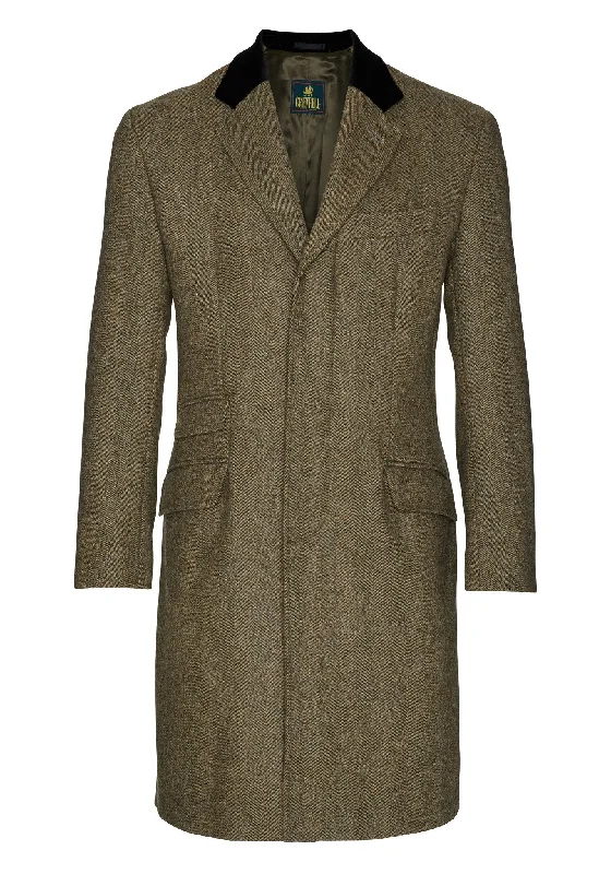 Update your look for less with men’s clothing on sale. Ascot Herringbone Covert Coat - GREEN Update your look for less with men’s clothing on sale. Ascot Herringbone Covert Coat - GREEN