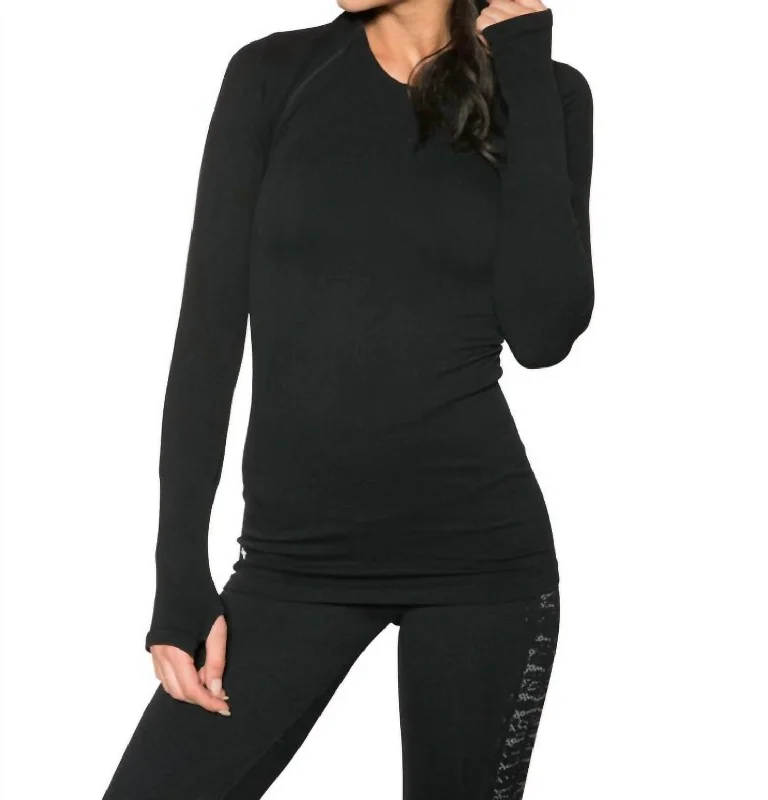 Drishti Hoodie In Black