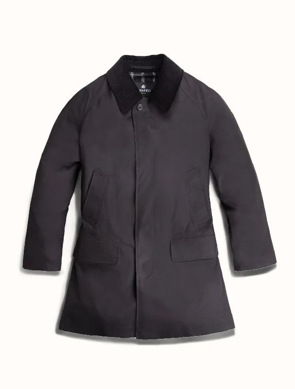 Shop now and save up to 40% on men’s wardrobe essentials.  Grampian Gabardine Black