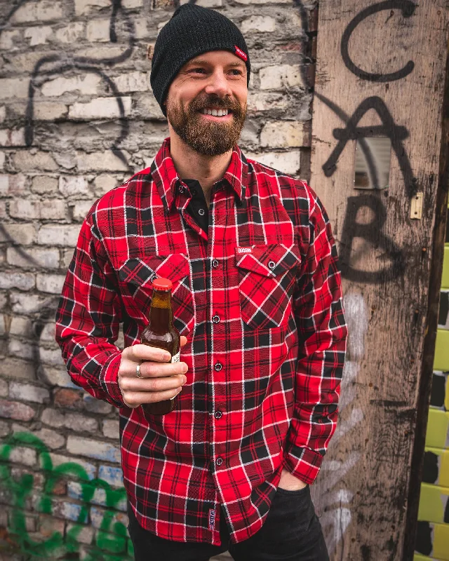 Shop the best in men’s fashion for less – limited-time sale!  Hoser Flannel