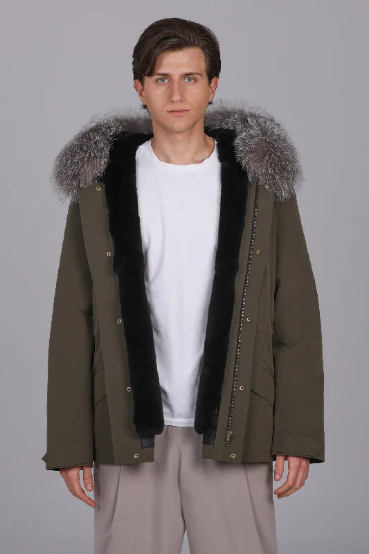 Exclusive online discounts – Shop clothing for every occasion! Parka corto in misto cotone impermeabile volpe frost e rex rabbit Exclusive online discounts – Shop clothing for every occasion! Parka corto in misto cotone impermeabile volpe frost e rex rabbit