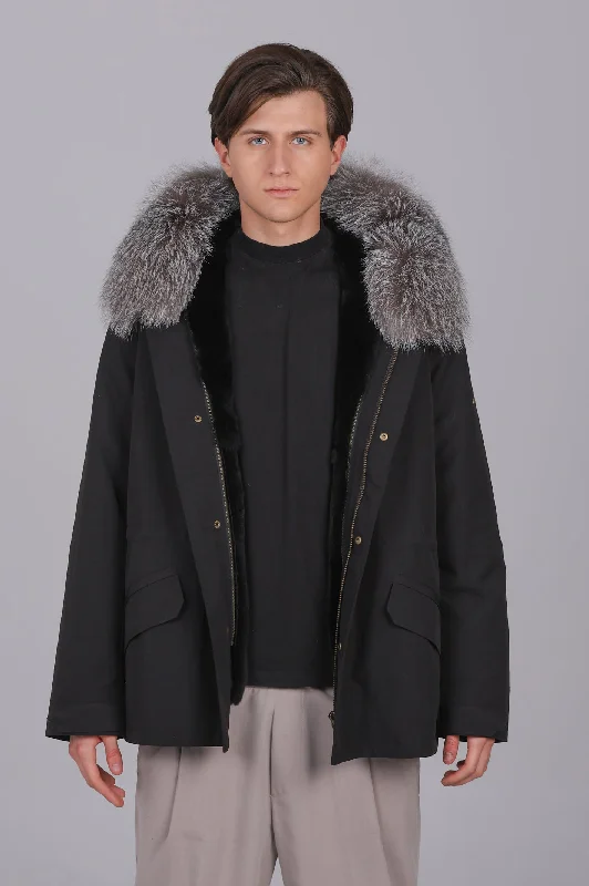 Shop men’s and women’s fashion at unbeatable prices today! Parka corto in misto cotone impermeabile volpe frost e rex rabbit Shop men’s and women’s fashion at unbeatable prices today! Parka corto in misto cotone impermeabile volpe frost e rex rabbit