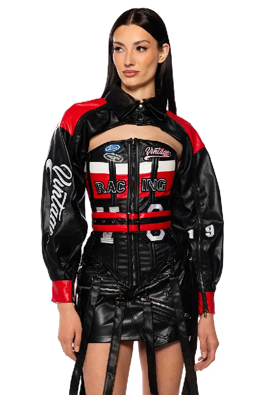 RACING PU JACKET