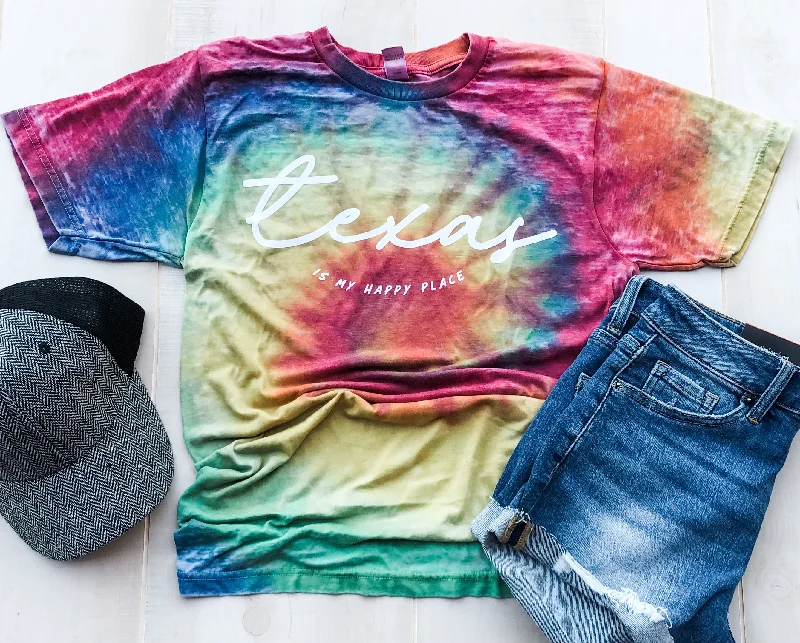 TEXAS TIE DYE TEE