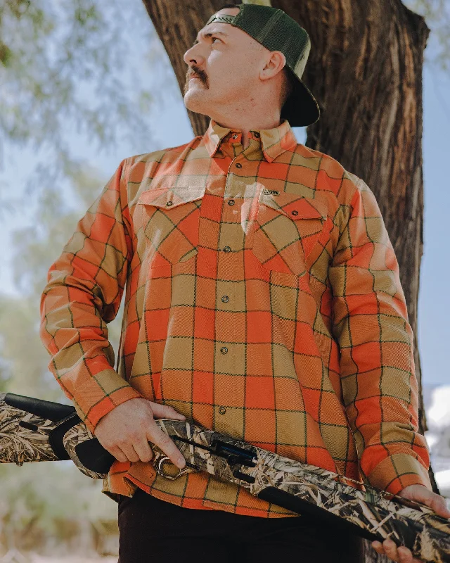 Update your look for less with men’s clothing on sale.  The Trapper Flannel