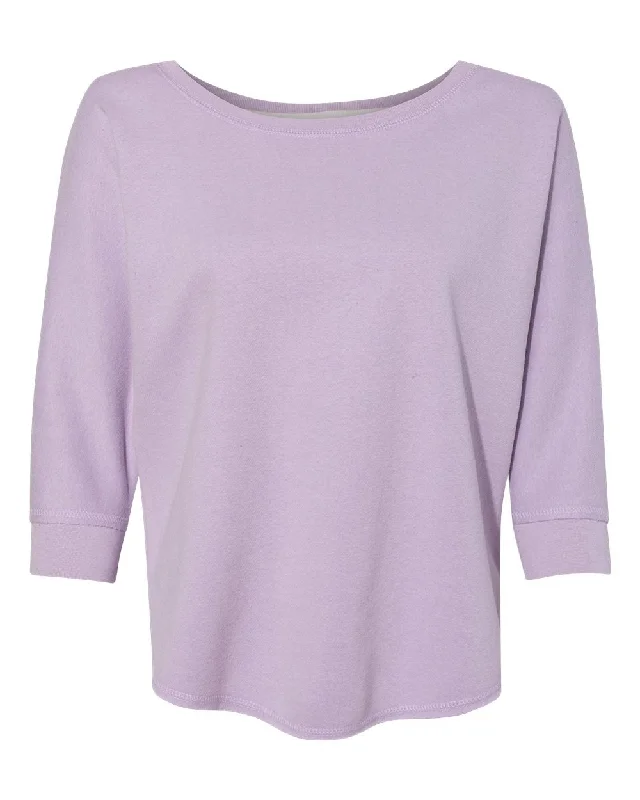 Women's Lounge Fleece Dolman Crewneck Sweatshirt