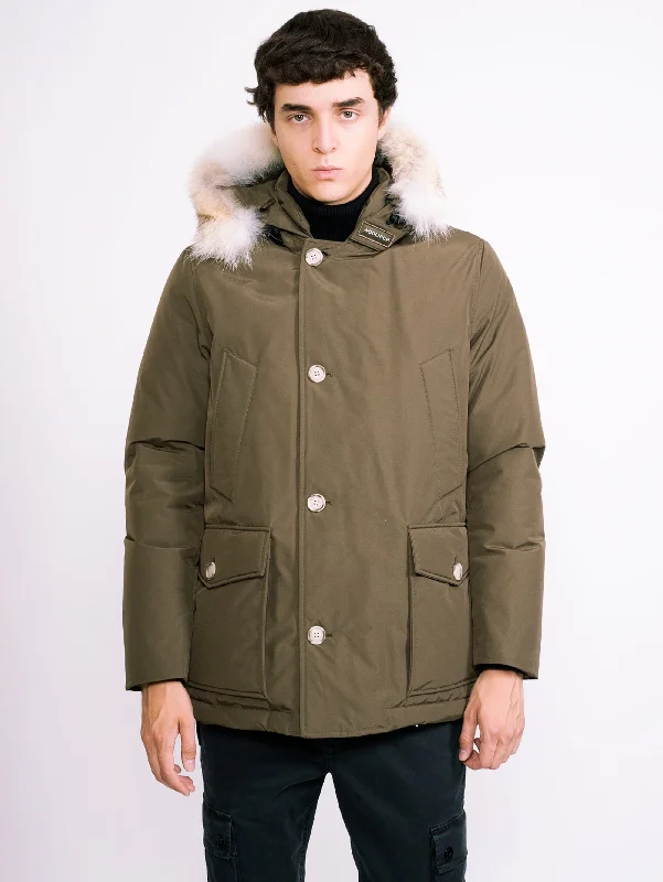 Shop the best clothing brands at amazing prices –   Giaccone Anorak in Ramar Verde