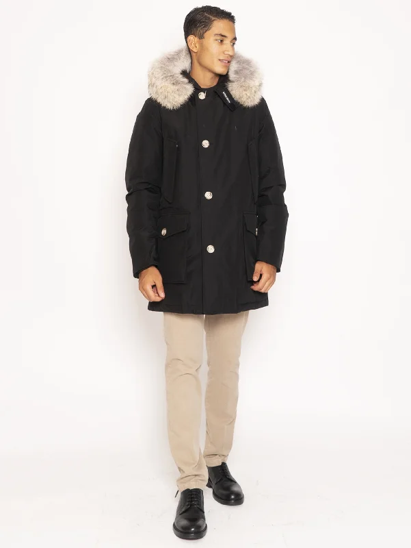 Save big on men’s casual wear – today only!  Giaccone Parka in Ramar - Nero