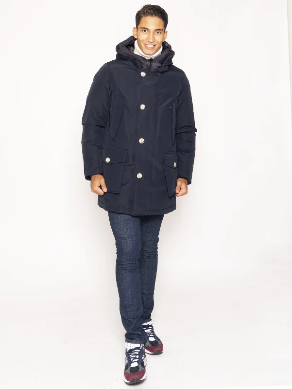 Upgrade your look with stylish, affordable men’s clothing. Giaccone Parka in Ramar No Fur - Blu Upgrade your look with stylish, affordable men’s clothing. Giaccone Parka in Ramar No Fur - Blu