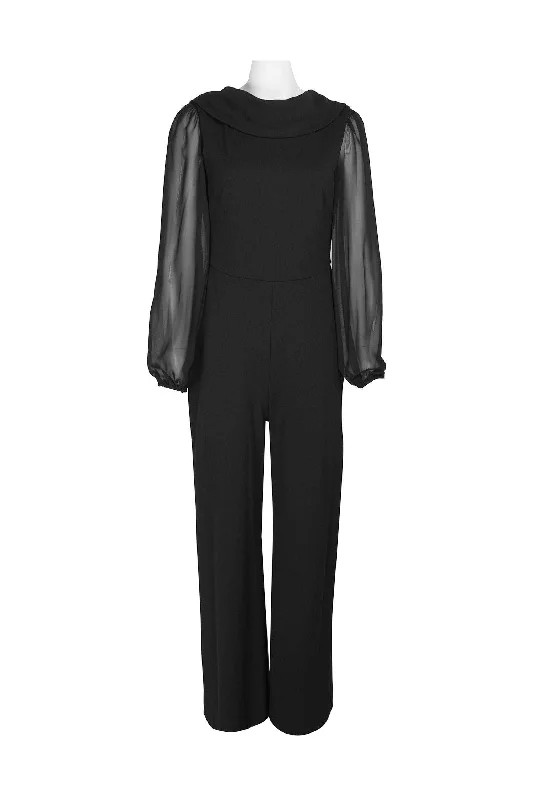 Connected Apparel Long Sleeve Formal Jumpsuit