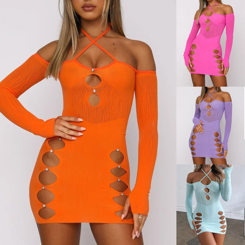 Elegant casual clothing for modern women   Casual Cutout Dress