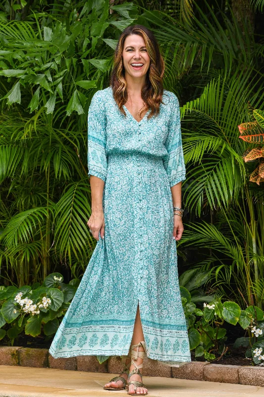 Fashionable women’s clothing that makes you shine   Kelsey Dress / Seafoam