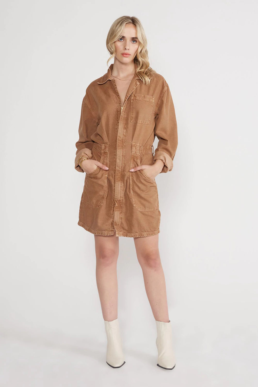 Stylish and comfortable outfits for women   Etica Laurel Utility Dress