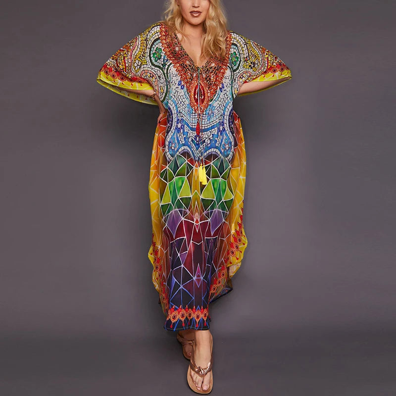 Sporty-chic women’s apparel for active lifestyles FashionSierra-Bat Sleeve Swim Bikini Cover Up Women Vintage Floral Print Beach Oversize Summer Long 2024 Maxi Robe Boho Dress Sporty-chic women’s apparel for active lifestyles FashionSierra-Bat Sleeve Swim Bikini Cover Up Women Vintage Floral Print Beach Oversize Summer Long 2024 Maxi Robe Boho Dress