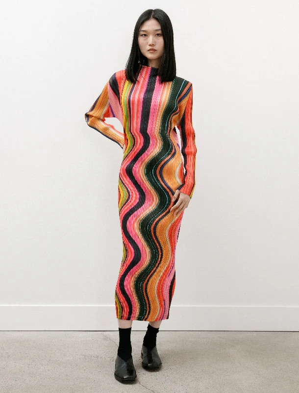 Trendsetting women’s clothing for fashion lovers   Warp Dress Pink Mix