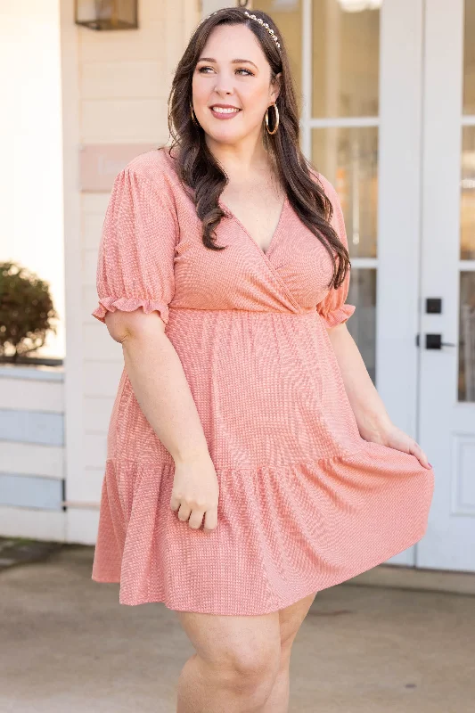 Bold and beautiful clothing for every woman   Popping Queen Dress, Coral