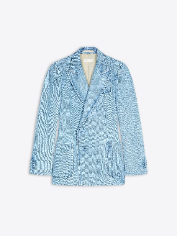 Save big on men’s casual wear – today only!  Denim blazer