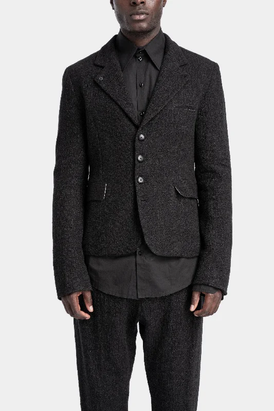Shop stylish  fashion – Get huge savings on men’s clothing.  4 Button Linen / Wool Blazer