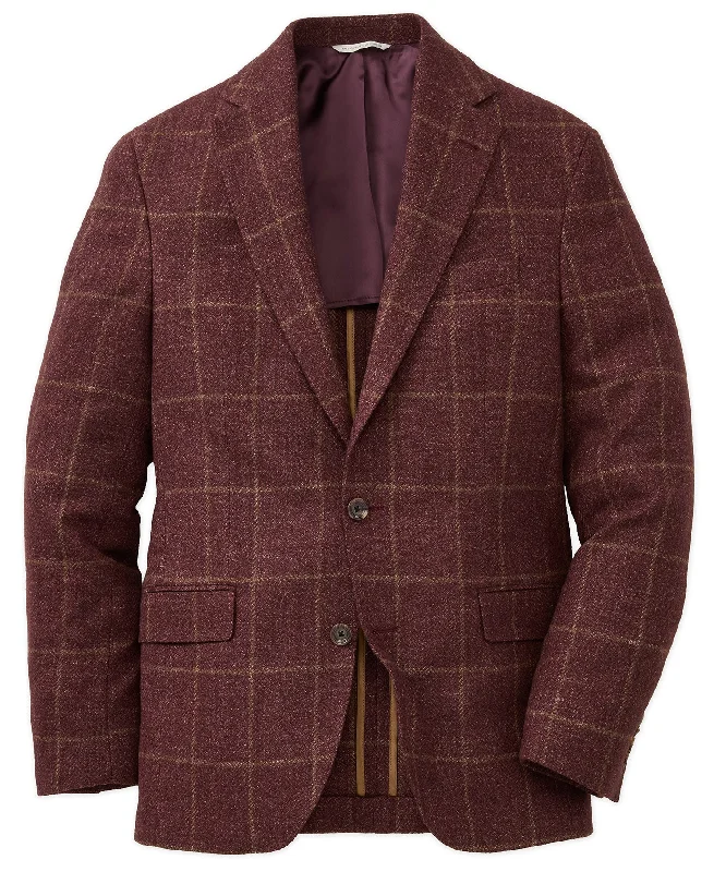 Get the latest trends in men’s clothing – huge savings inside. Wool-Silk-Linen Windowpane Check Sport Coat Get the latest trends in men’s clothing – huge savings inside. Wool-Silk-Linen Windowpane Check Sport Coat