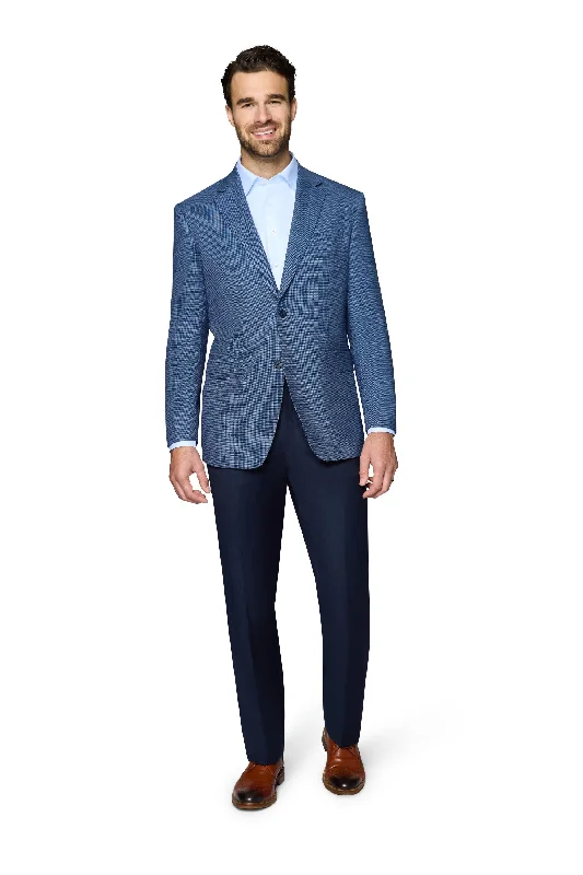 Shop stylish  fashion – Get huge savings on men’s clothing.  Berragamo Wool Sport Coat Modern Fit - Blue Check