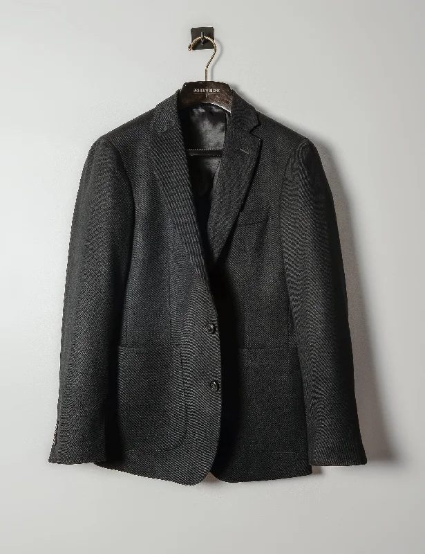 Shop now for fresh styles at discounted prices.  BKT35 Unstructured Jacket in 15oz Wool Twill - Black