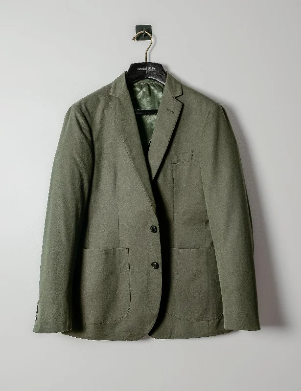 Don’t wait – shop the biggest sale of the season on men’s clothing!  BKT35 Unstructured Jacket in Cotton Twill - Militaire