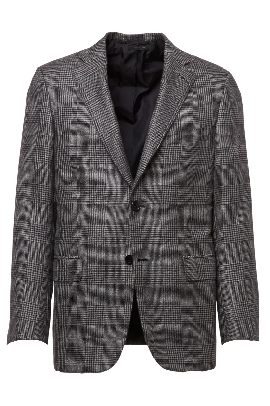 Save on men’s formal wear – perfect for your next event! Black-Grey Plaid Sport Jacket Save on men’s formal wear – perfect for your next event! Black-Grey Plaid Sport Jacket