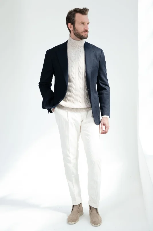 Shop fashion favorites at discounted prices – Limited time offer. Blue blazer in Loro Piana cashmere - Made in Italy Shop fashion favorites at discounted prices – Limited time offer. Blue blazer in Loro Piana cashmere - Made in Italy