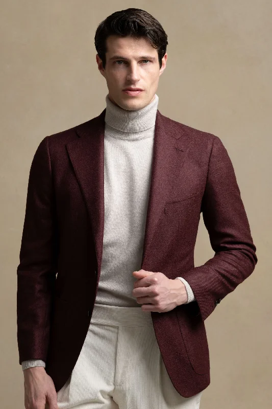 Grab your favorites before they’re gone – men’s clothing at great prices. Bordeaux jacket in Loro Piana wool and cashmere - Made in Italy Grab your favorites before they’re gone – men’s clothing at great prices. Bordeaux jacket in Loro Piana wool and cashmere - Made in Italy