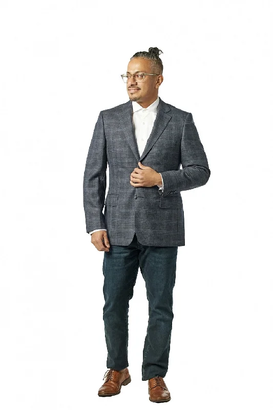 Shop the look you love at prices you’ll love even more! Classic Fit Grey and Blue Sport Jacket ST-SJ-408 Shop the look you love at prices you’ll love even more! Classic Fit Grey and Blue Sport Jacket ST-SJ-408