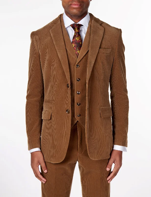 Look sharp without breaking the bank – men’s clothing sale now! CORDUORY TAN TAILORED FIT JACKET Look sharp without breaking the bank – men’s clothing sale now! CORDUORY TAN TAILORED FIT JACKET