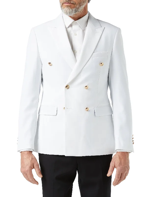 Buy now, pay later – exclusive savings on men’s clothing. DOUBLE BREASTED GOLD BUTTON WHITE JACKET Buy now, pay later – exclusive savings on men’s clothing. DOUBLE BREASTED GOLD BUTTON WHITE JACKET
