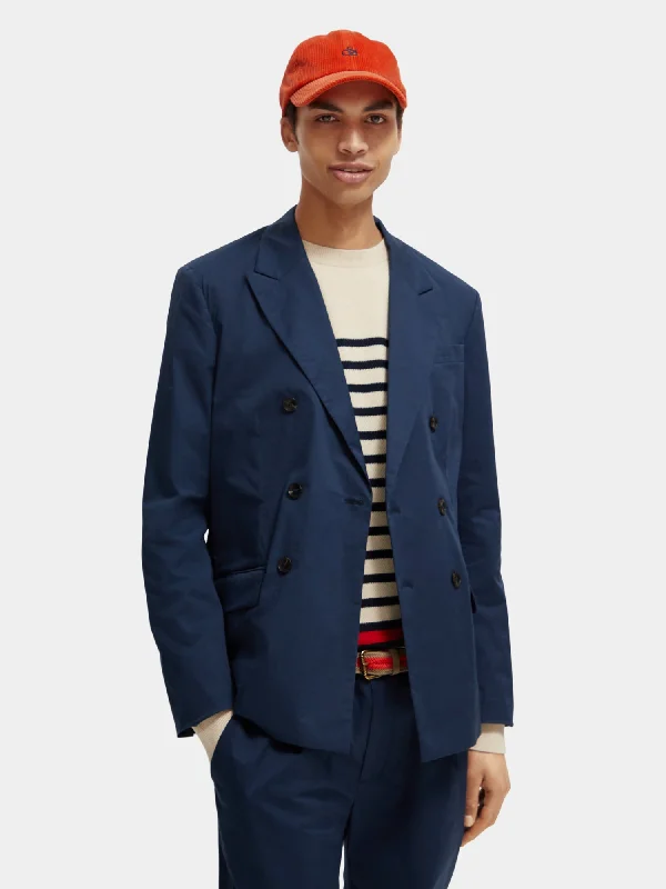 Save up to 60% on new arrivals in clothing – Shop now! Double-breasted poplin blazer Save up to 60% on new arrivals in clothing – Shop now! Double-breasted poplin blazer