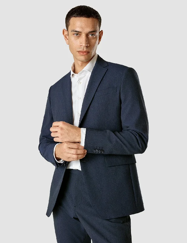 Exclusive online discounts – Shop clothing for every occasion!  Essential Blazer Navy Melange Regular