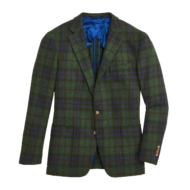 Get the latest styles in clothing – Shop now for unbeatable deals.  Fox Brothers Forest/Marina Plaid Sport Coat - Dark Forest