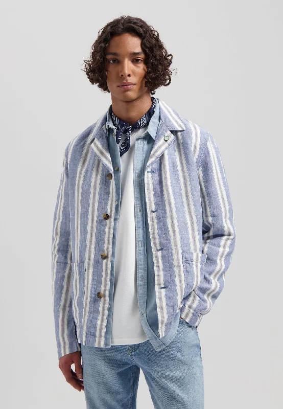 Exclusive online offer: Save 30% on all men's clothing. Harlan Railway Jacket: Blue Chambray Exclusive online offer: Save 30% on all men's clothing. Harlan Railway Jacket: Blue Chambray