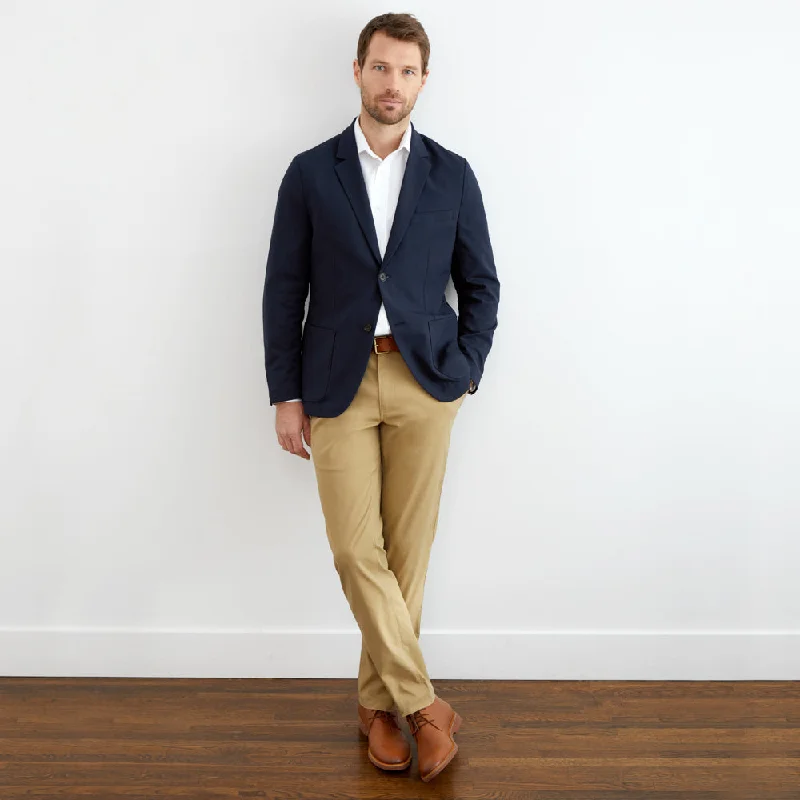Seasonal clearance – Save on all clothing essentials this weekend.  Hopsack Blazer Classic Fit - Midnight Navy
