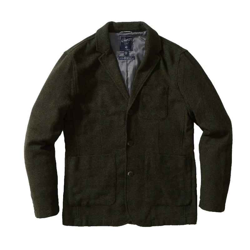 Upgrade your look with stylish, affordable men’s clothing. Hutton Wool Blazer - Loden Upgrade your look with stylish, affordable men’s clothing. Hutton Wool Blazer - Loden