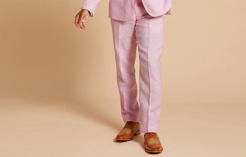 Hurry, the best deals on men’s fashion won’t last long!  Inserch P880-62 Linen Pants  Pink