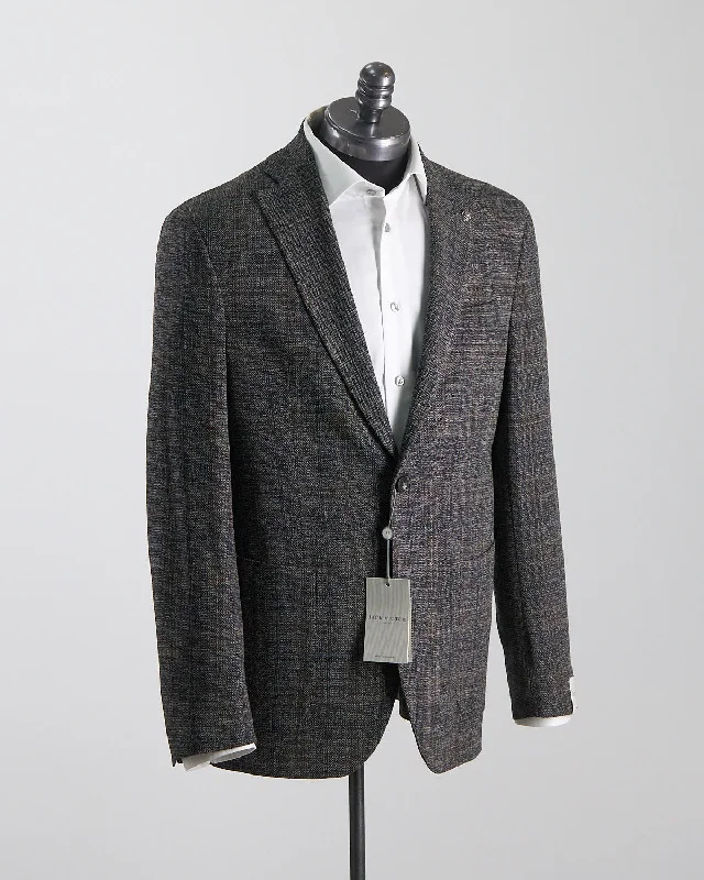 Shop the hottest fashion trends for less –  deals you can’t miss.  'Hampton' Fit Comfortwear Stretch Wool Knit Tonal Check Sport Jacket
