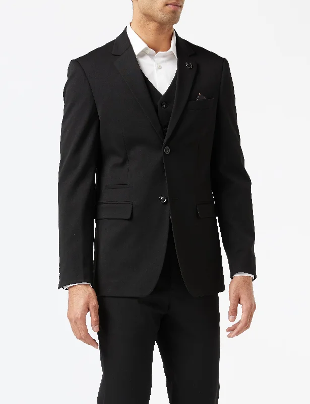 Seasonal discounts on stylish clothes – Perfect for any occasion! JROSS – BLACK FORMAL JACKET & WAISTCOAT Seasonal discounts on stylish clothes – Perfect for any occasion! JROSS – BLACK FORMAL JACKET & WAISTCOAT