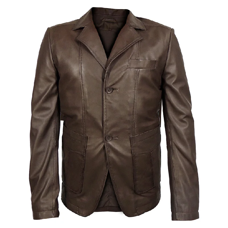 Shop the look you love at prices you’ll love even more!  Macron Mens New Zealand Leather Blazer
