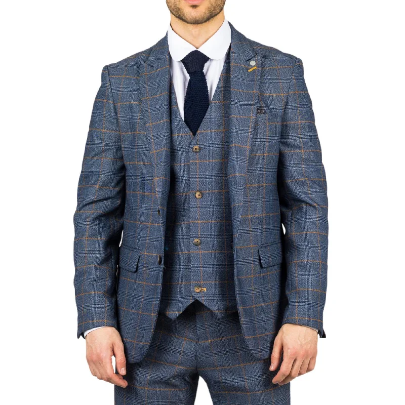 Shop the latest clothing deals – Huge discounts on fashion essentials! Men's Blazer Navy Checked Classic Sport Coat Plaid Tailored Fit Shop the latest clothing deals – Huge discounts on fashion essentials! Men's Blazer Navy Checked Classic Sport Coat Plaid Tailored Fit