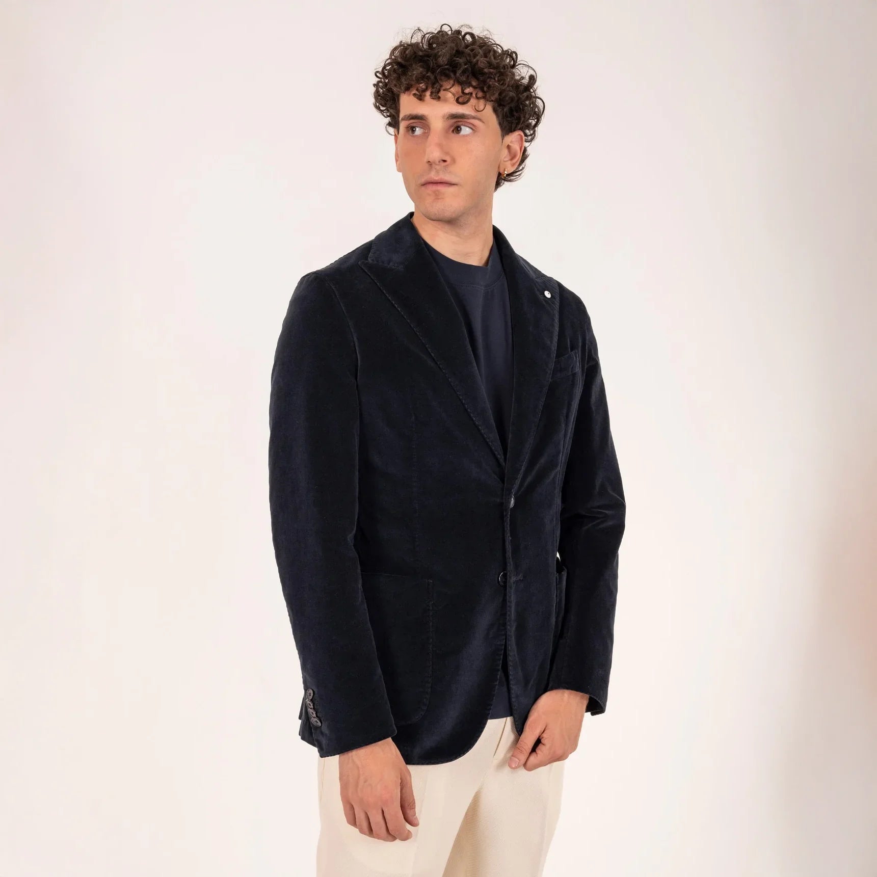 Top-rated clothing on sale – Shop now and get up to 80% off! Navy Blue Cotton-Lyocell Velvet Contemporary Sport Jacket - L.B.M. 1911 Top-rated clothing on sale – Shop now and get up to 80% off! Navy Blue Cotton-Lyocell Velvet Contemporary Sport Jacket - L.B.M. 1911
