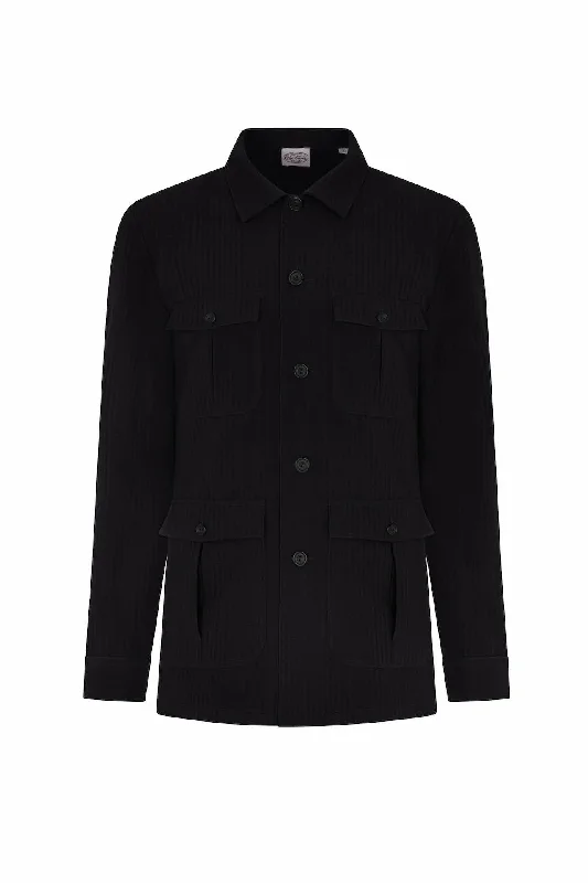 Shop now and enjoy massive savings on stylish clothing for all seasons. Navy Seersucker Safari Jacket Shop now and enjoy massive savings on stylish clothing for all seasons. Navy Seersucker Safari Jacket