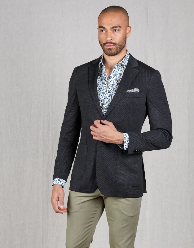 Get 25% off select men’s clothing when you shop online! Pearse Navy Hopsack Knit Blazer Get 25% off select men’s clothing when you shop online! Pearse Navy Hopsack Knit Blazer