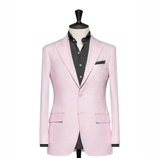 Shop the latest men’s styles at unbelievable prices.  "The Clover" Solid Pink Blazer