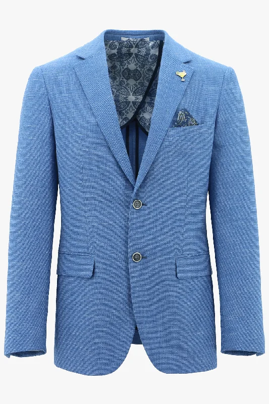 Shop stylish, comfortable men’s clothing at discounted prices.  Christian Brookes - Jasper Sportscoat - Blue