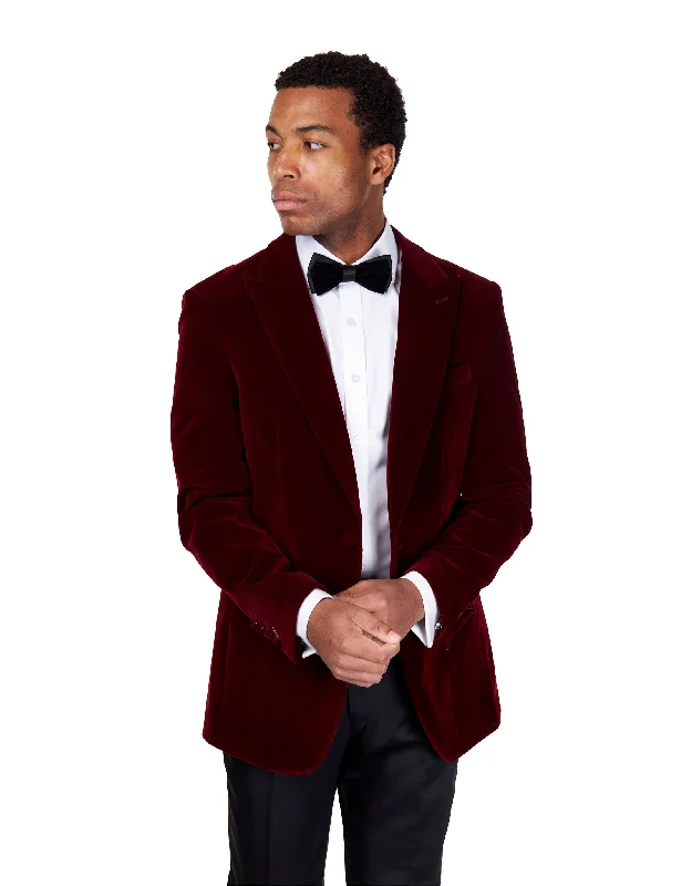 Shop stylish men’s clothing and enjoy amazing discounts. STAN – BURGUNDY VELVET TUXEDO SMOKING JACKET Shop stylish men’s clothing and enjoy amazing discounts. STAN – BURGUNDY VELVET TUXEDO SMOKING JACKET